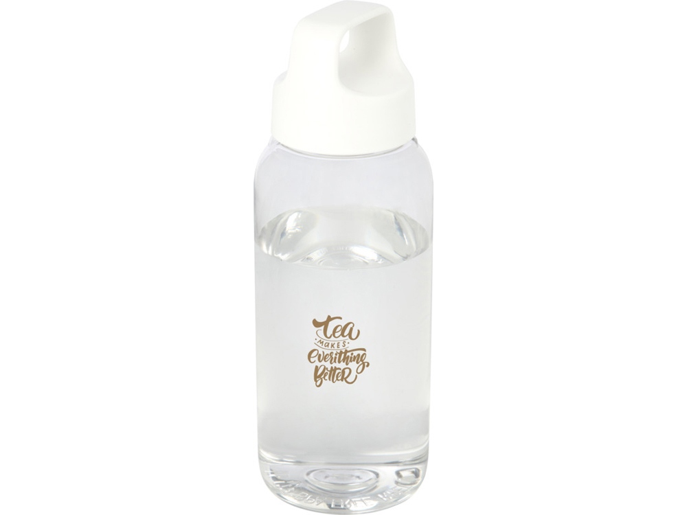 Бутылка для воды Bebo из переработанной пластмассы объемом 500 мл - Белый-2