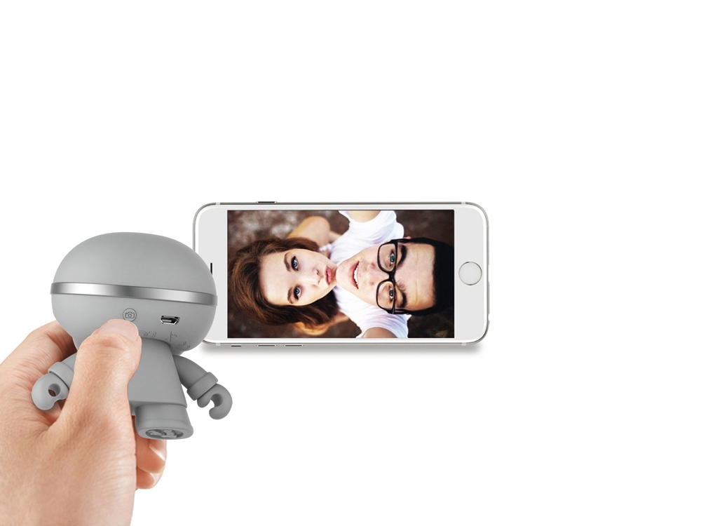 Портативный динамик Bluetooth XOOPAR mini XBOY, серый-4