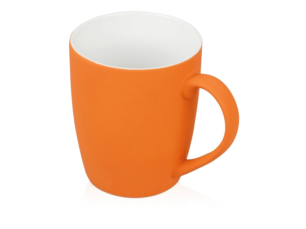 Подарочный набор c блокнотом C2, ручкой и кружкой, оранжевый-5