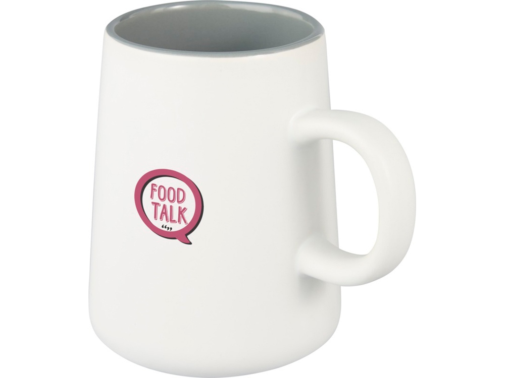 Керамическая кружка Joe объемом 450 мл , белый-2