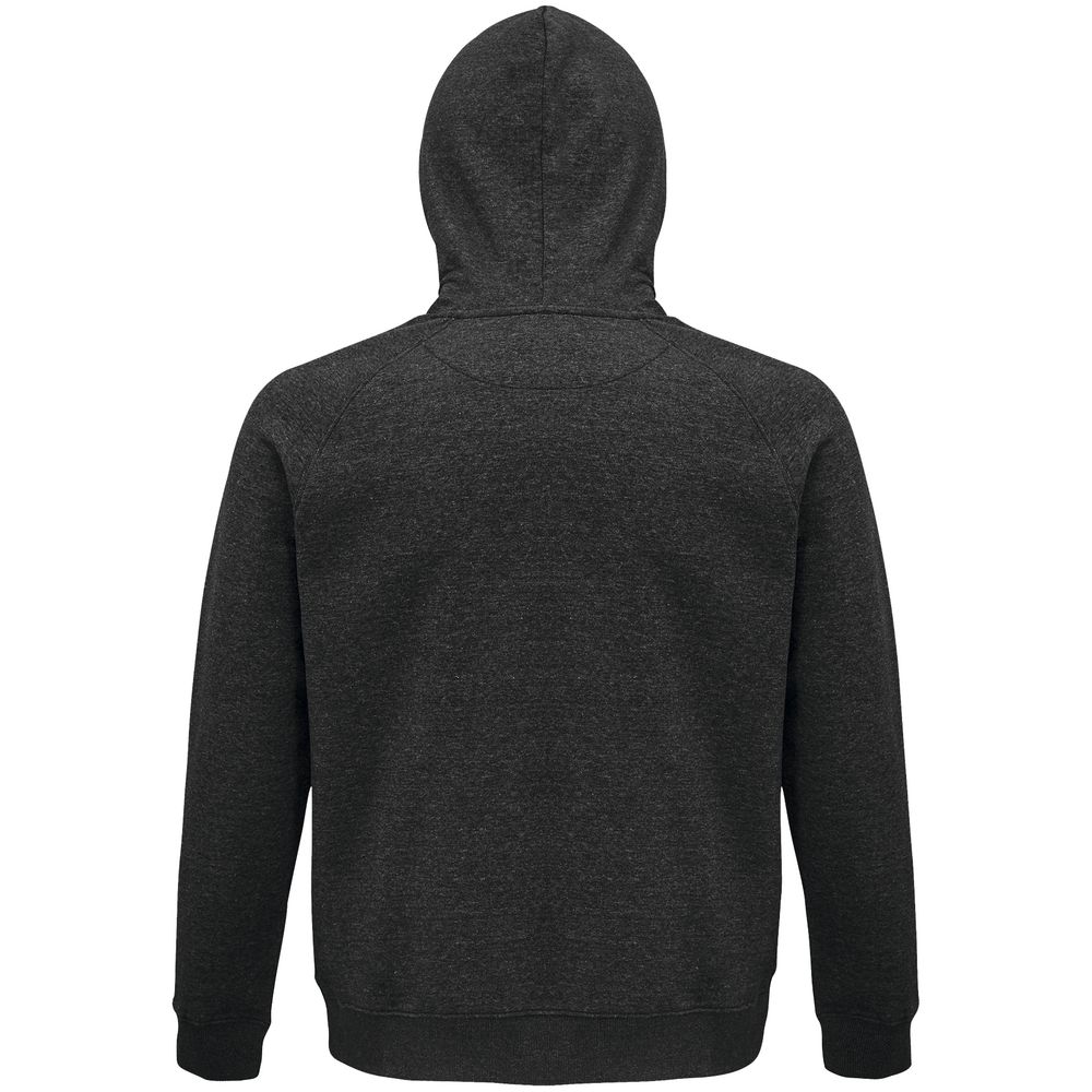 Толстовка унисекс Stellar, черный меланж-1