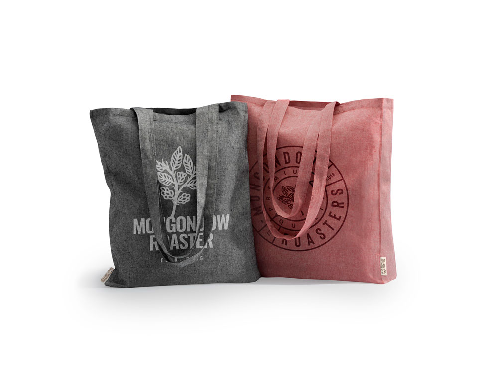 Сумка LUMIA из переработанного хлопка, черный-1