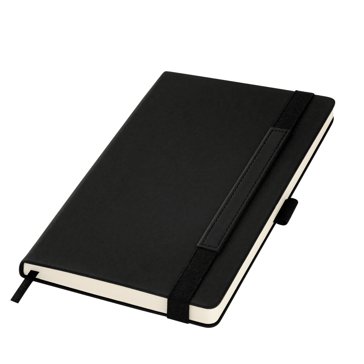 Ежедневник Alpha недатированный, черный/черный-1