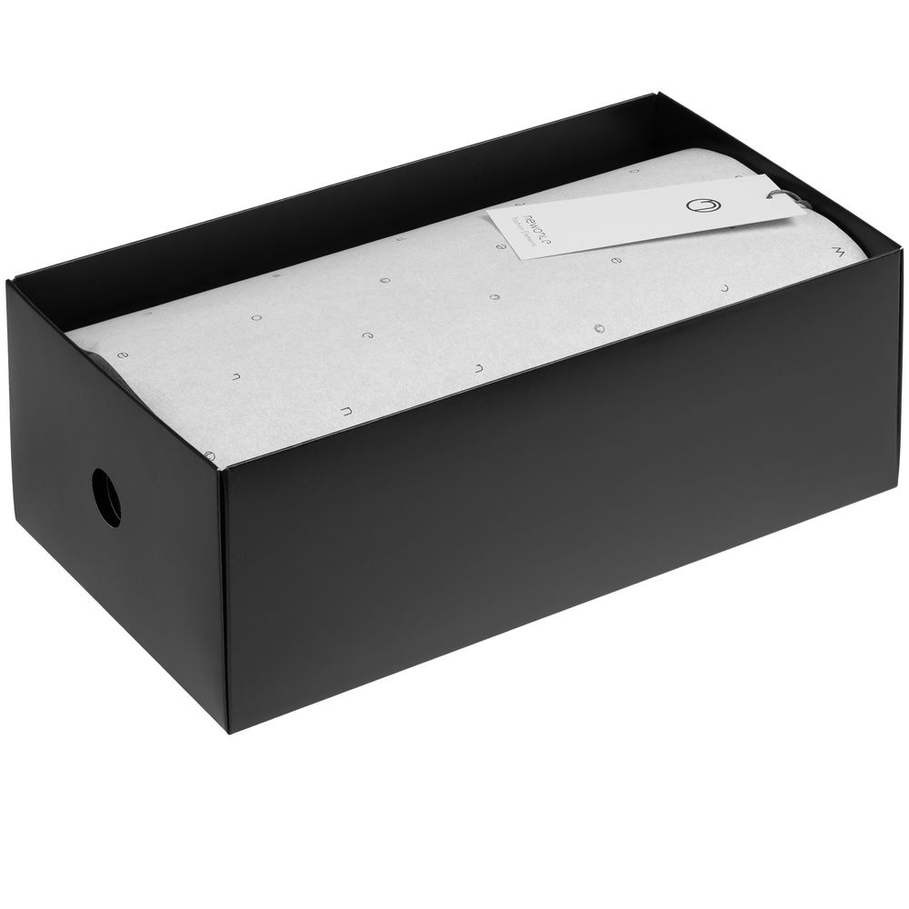 Палантин Charming, черный с бежевым-6