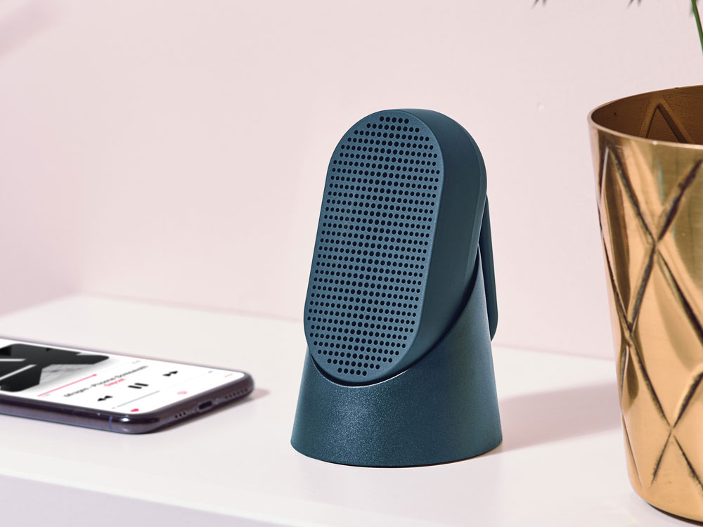 Колонка беспроводная с подставкой Mino T, темно-синий-8