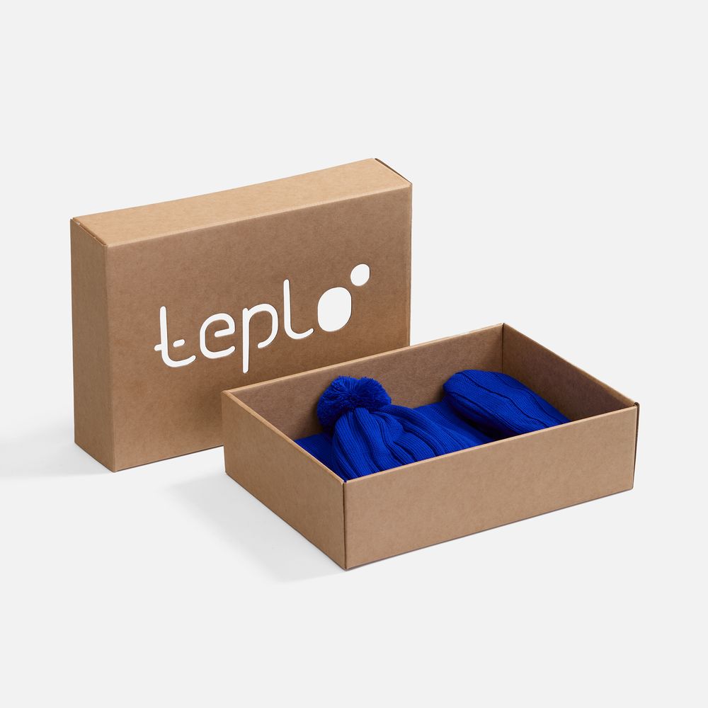 Набор Knit Beat, синий-0