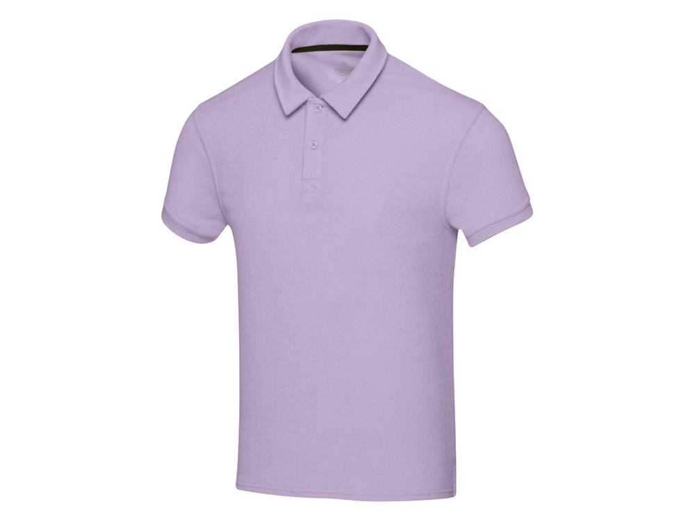 Рубашка поло унисекс Akoya из переработанного махрового материала - Lilac-0