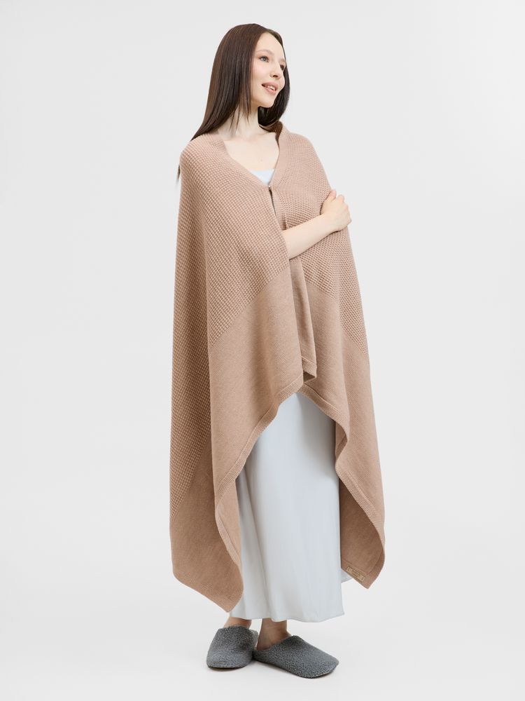 Плед Voyage в кофре, бежевый-3