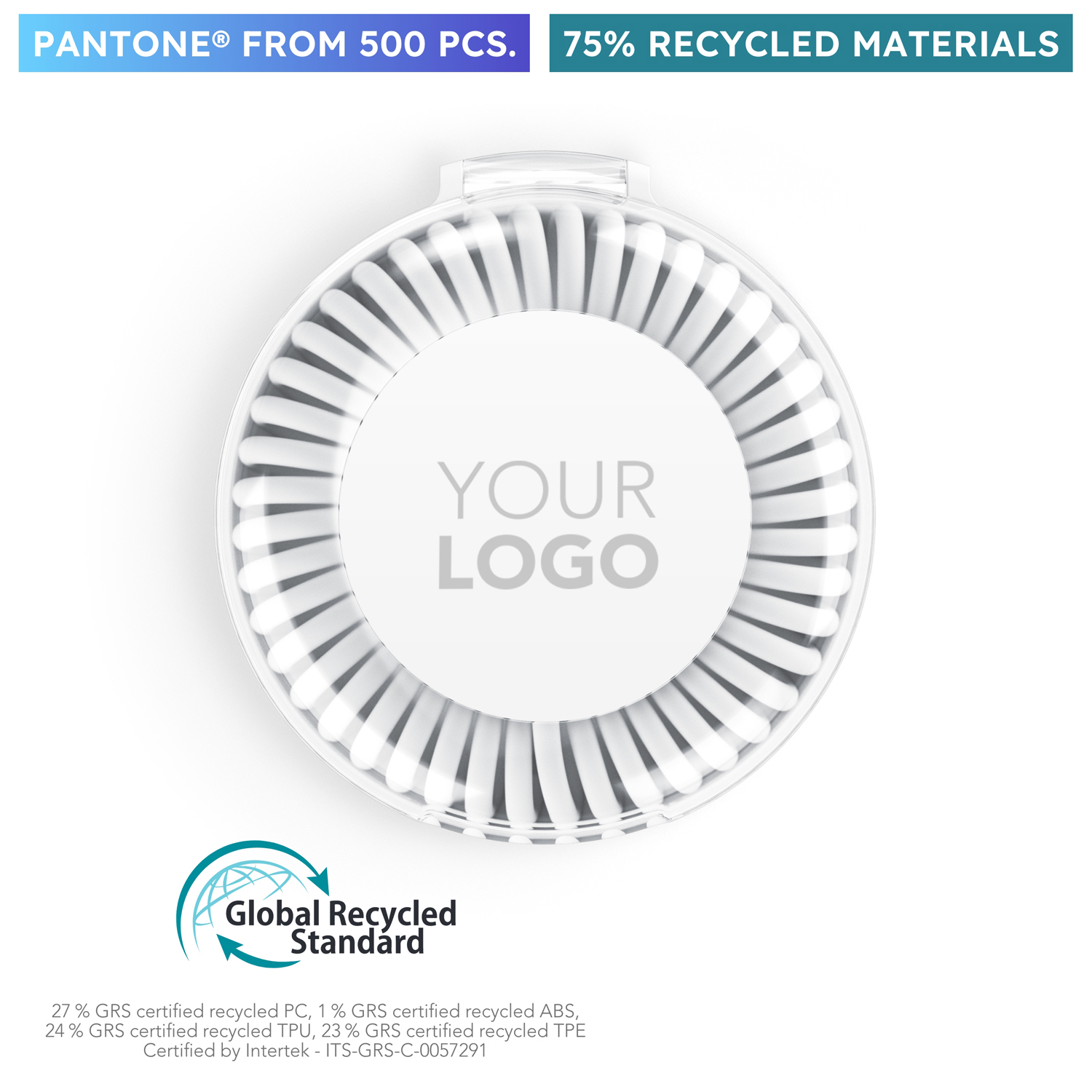 Кабель спиральный в футляре Allroundo eco с быстрой зарядкой, 90 см, белый-7