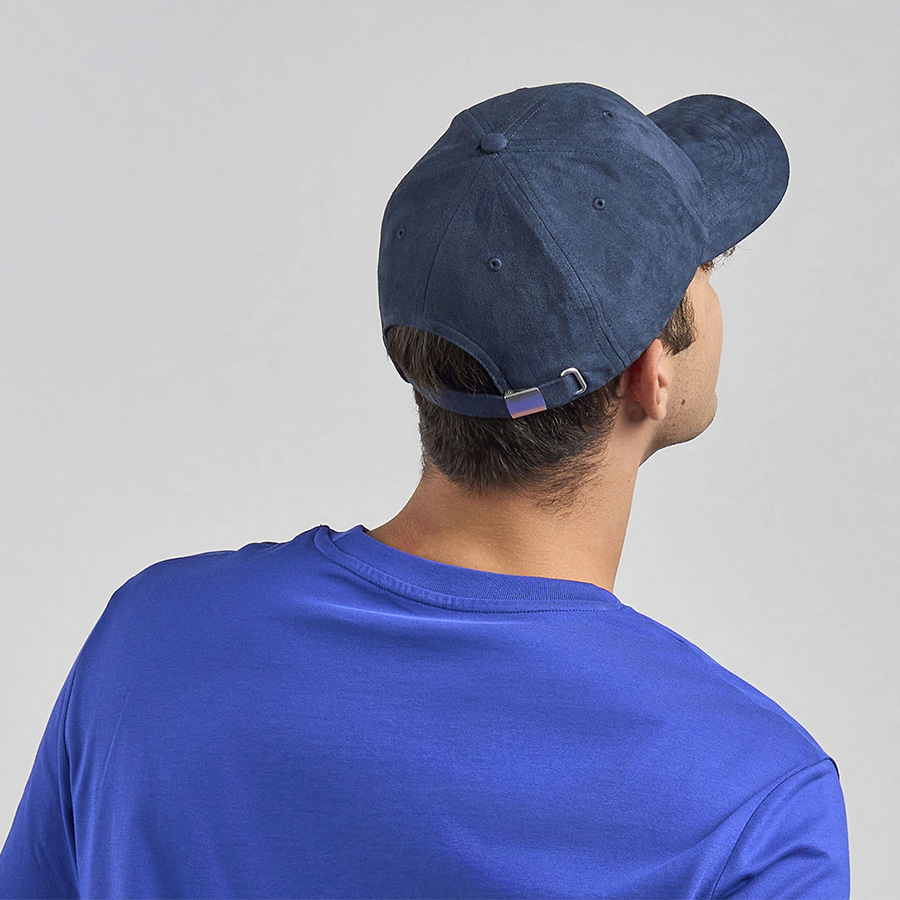 Бейсболка FAM-S, 6 клиньев, металлическая застёжка, темно-красный-5