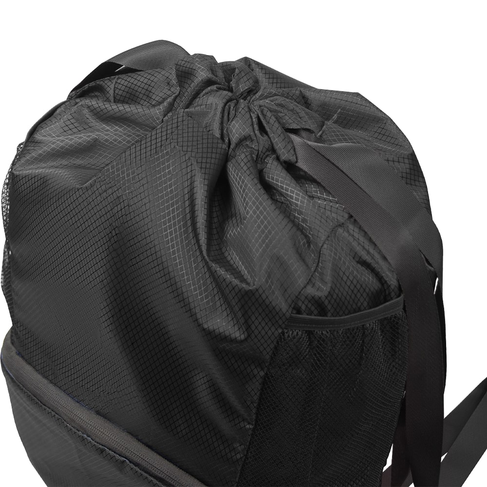 Рюкзак нейлоновый Trieste, Чёрный-3