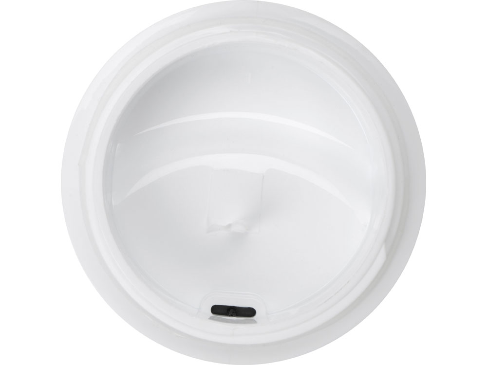 Стакан-тамблер Moment с кофейной крышкой, 350 мл, цвет белый-5