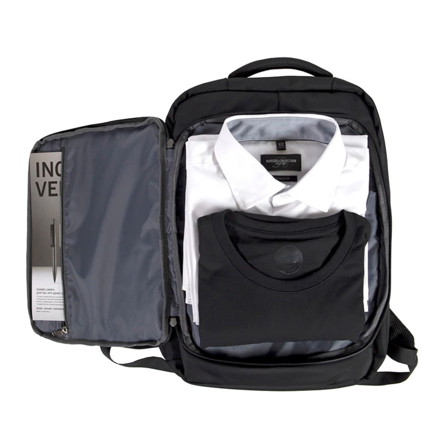 Рюкзак AXEL c RFID защитой, черный-6