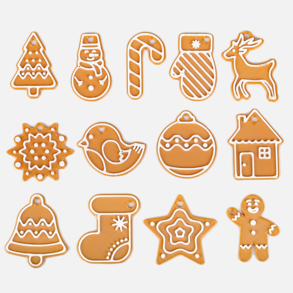 Мини-подвеска «Пряник», 3D-печать на заказ, колокольчик-5