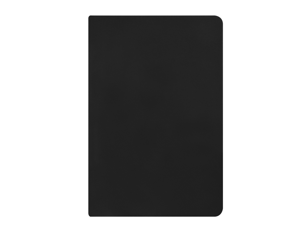 Ежедневник с каменной бумагой недатированный А5 Carrara, черный-3