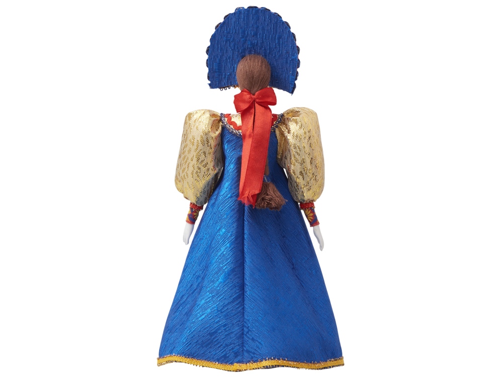 Подарочный набор: кукла фарфоровая, крем-мед, красный-7