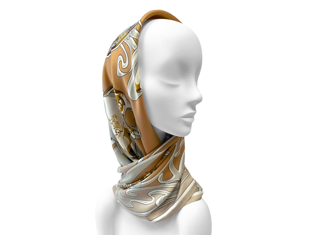 Платок Сысертский фарфор-3