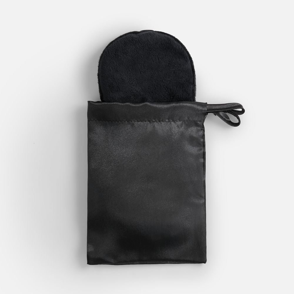 Двухстороняя маска для сна Veluto, черная-2