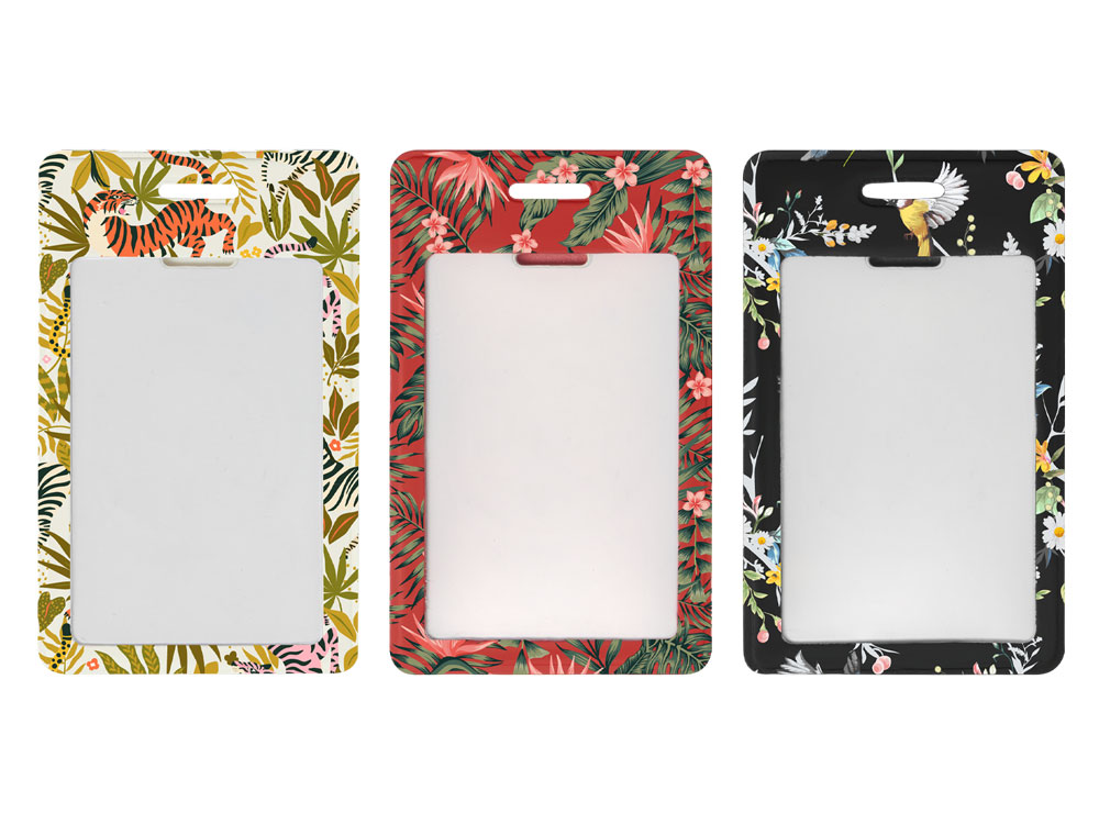 Чехол для пропуска с полноцветной УФ-печатью, софт-тач-0