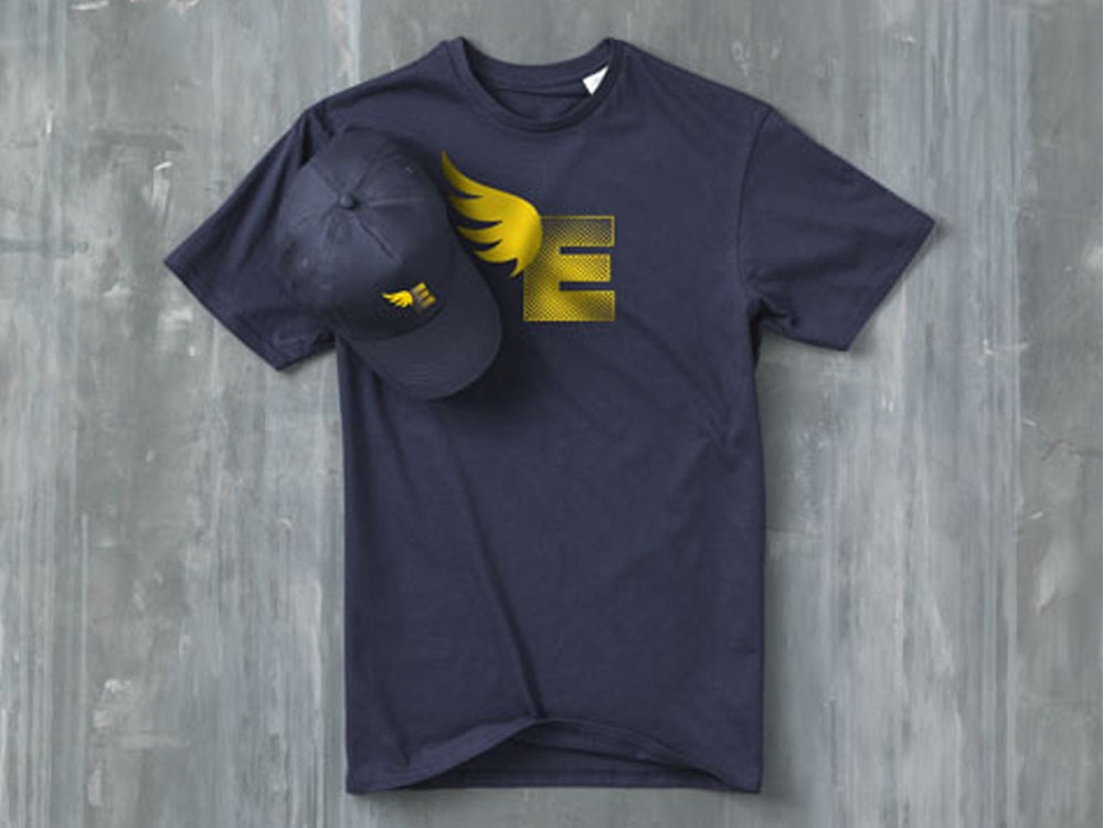 Кепка из 5 панелей Feniks, темно - синий-3