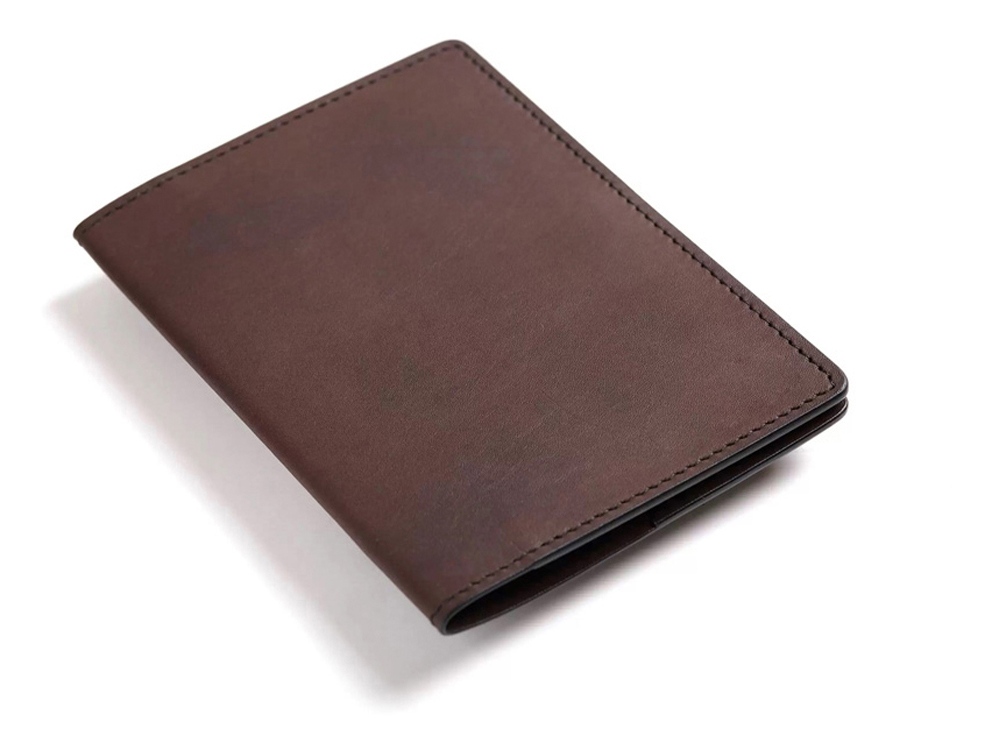 Обложка для паспорта Нит, коричневый-0