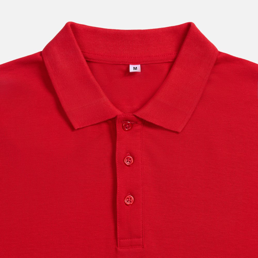 Рубашка поло унисекс Tervise, красная-2