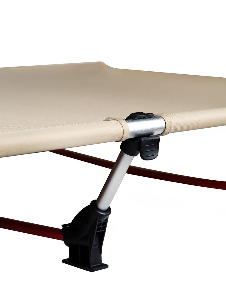 Раскладушка туристическая XJC05, бежевая-2