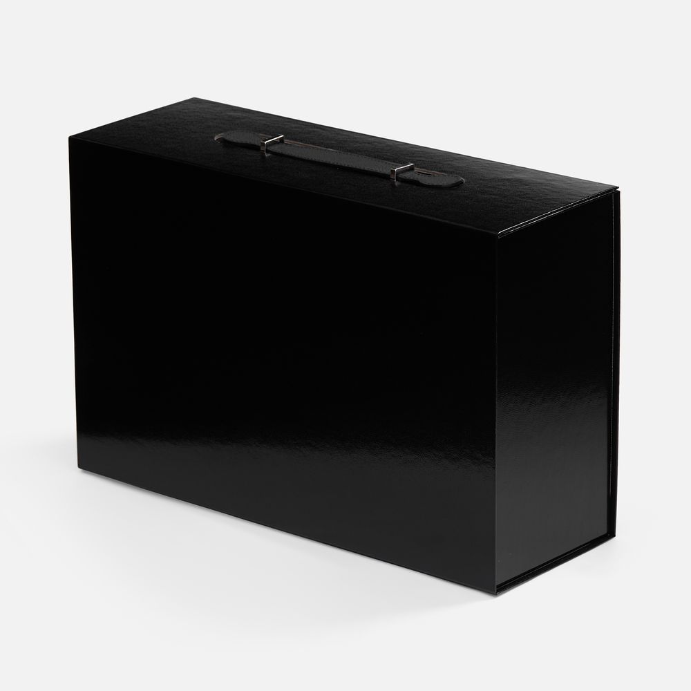 Коробка складная Holdfold, L, черная-1