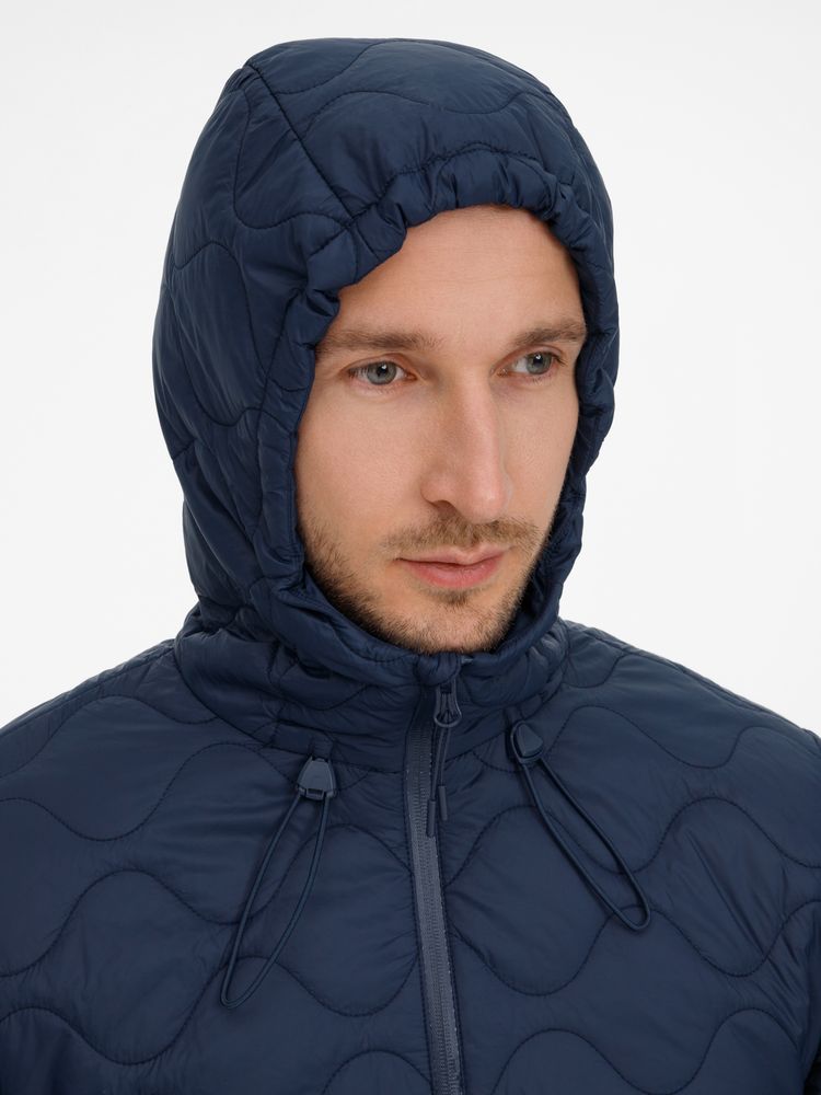 Куртка унисекс Tarnaby, темно-синяя-4