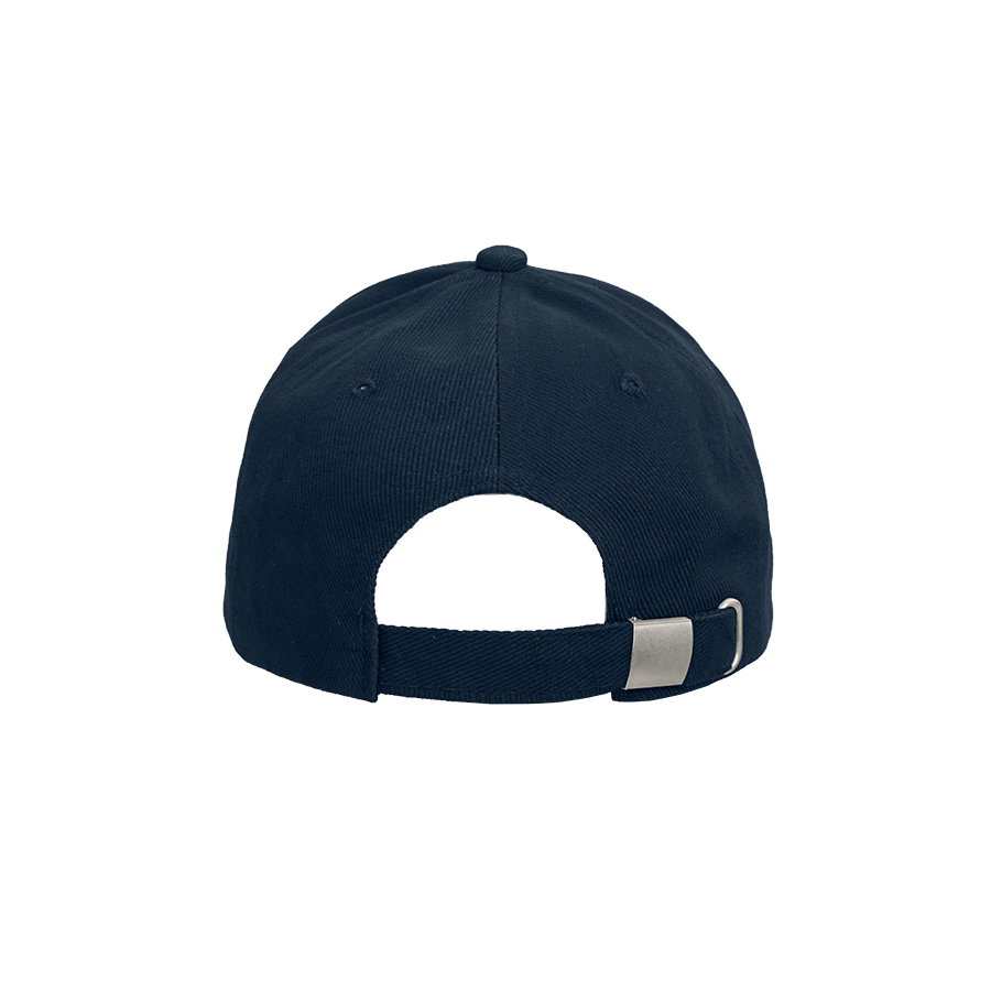 Бейсболка Boston, 5 клиньев, металлическая застежка, темно-синий-5