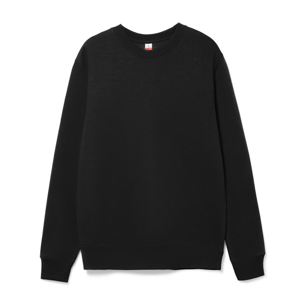 Свитшот унисекс Delta, черный-1