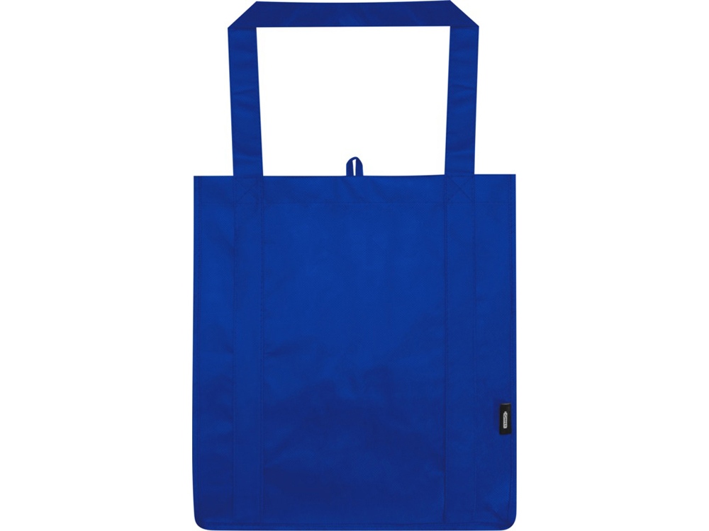 Liberty эко-сумка с прочным днищем объемом 6 л из нетканого материала, переработанного по стандарту GRS, королевский синий-1