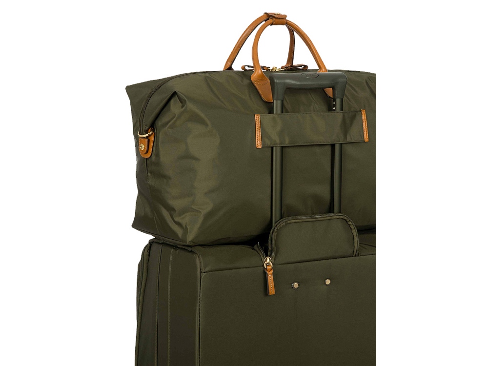Сумка дорожная 2 в 1 BRIC'S, X-COLLECTION, 35л, оливковый-2