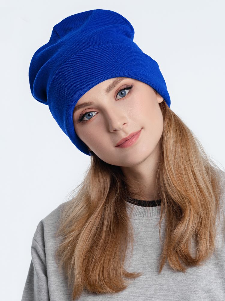 Шапка Real Talk, синяя-2