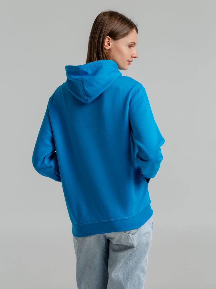 Толстовка с капюшоном Snake II бирюзовая-3