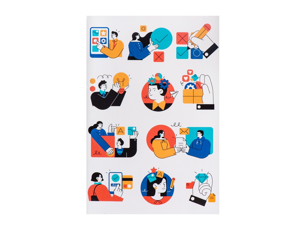 Стикерпак, А4-1