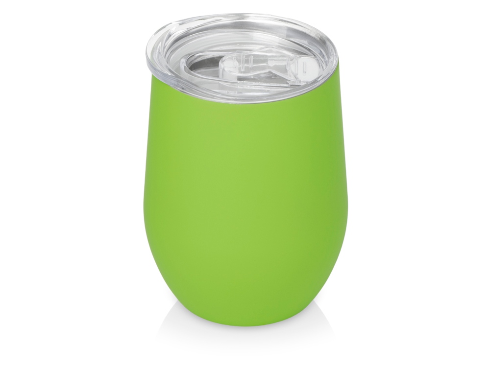 Термокружка Vacuum mug C1, soft touch, 370мл, зеленое яблоко-0
