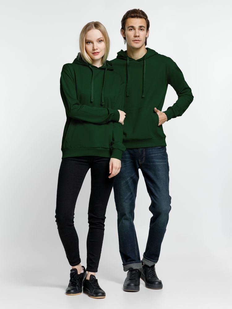 Худи Kirenga 2.0, темно-зеленое-7