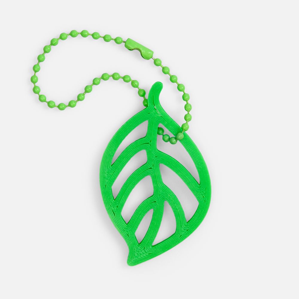 Подвеска Flora, 3D-печать на заказ, лист розы-2