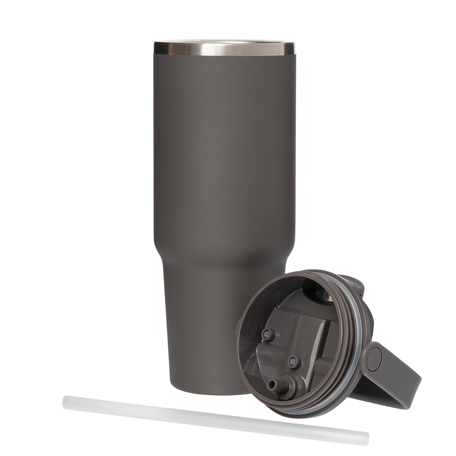 Термокружка вакуумная Montana, серая-7