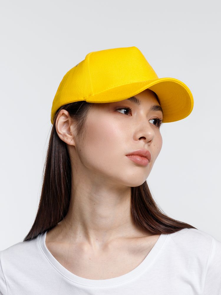 Бейсболка Standard, желтая-2