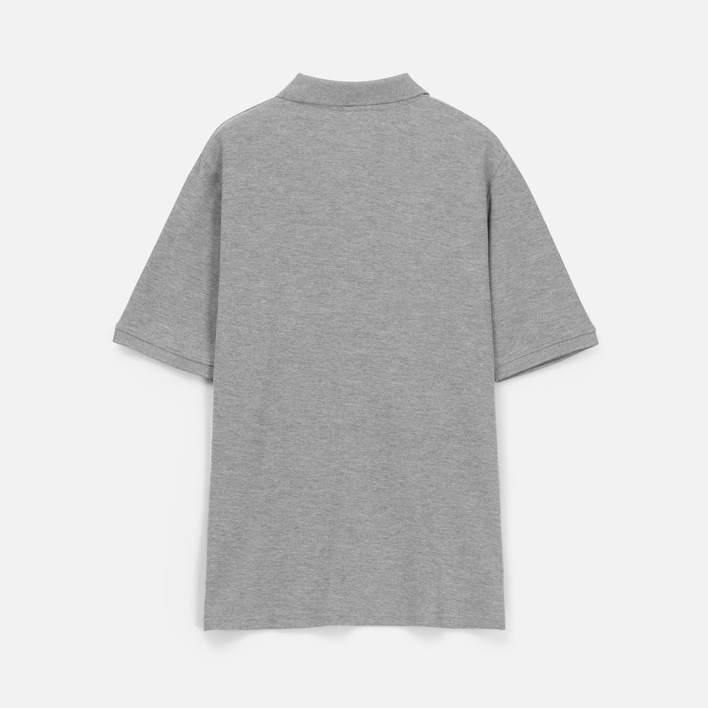 Рубашка поло унисекс Upswing, серый меланж-2