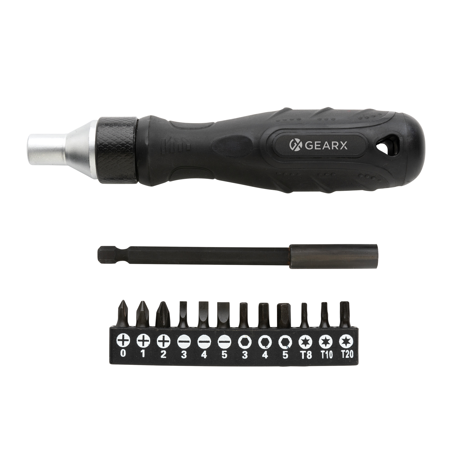Отвертка с трещоткой Gear X-0