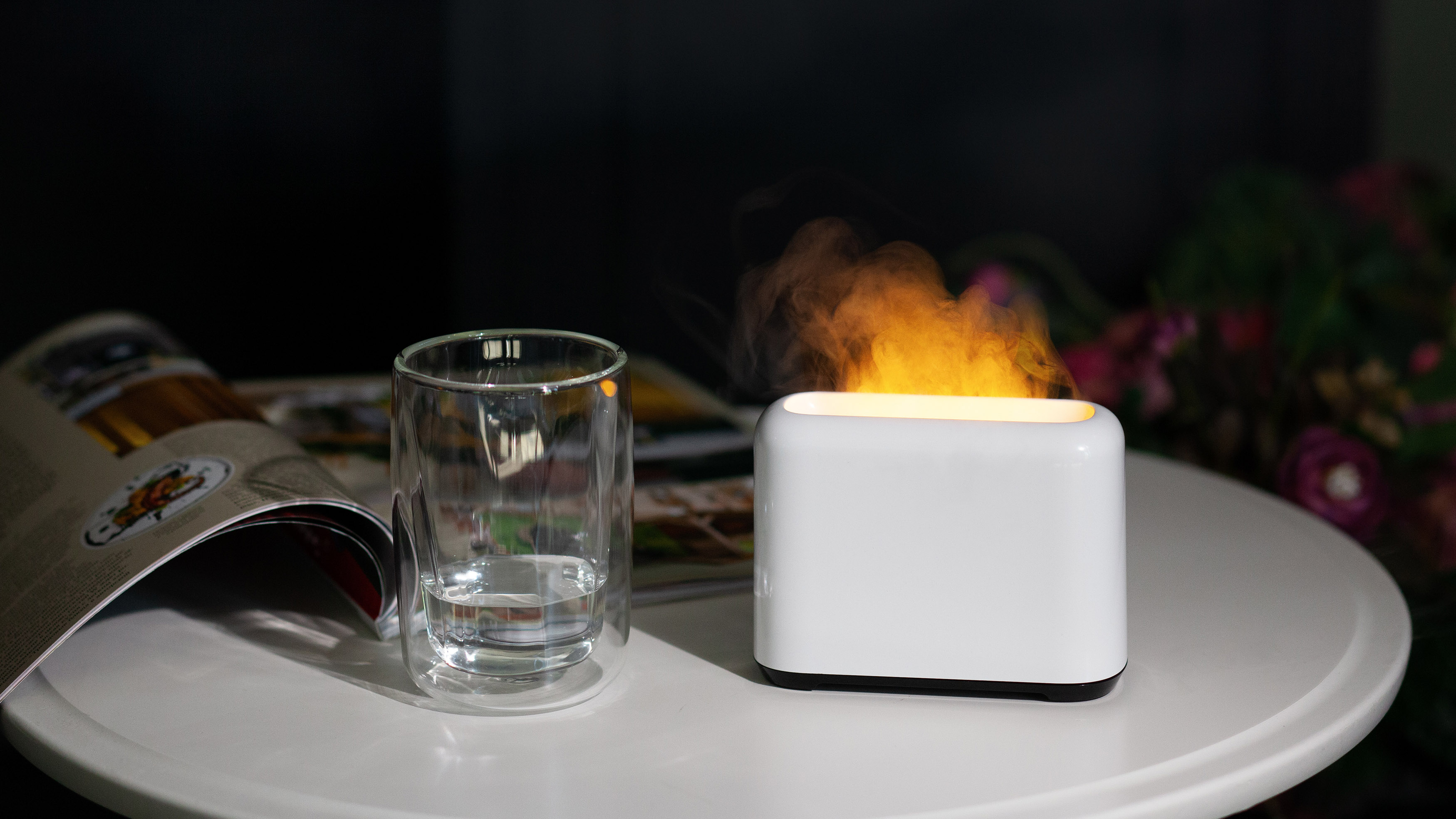 Увлажнитель "Flame" с эффектом пламени-0