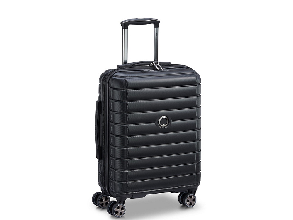 Чемодан 4-х колесный DELSEY, SHADOW 5.0, 35,5л, черный-1