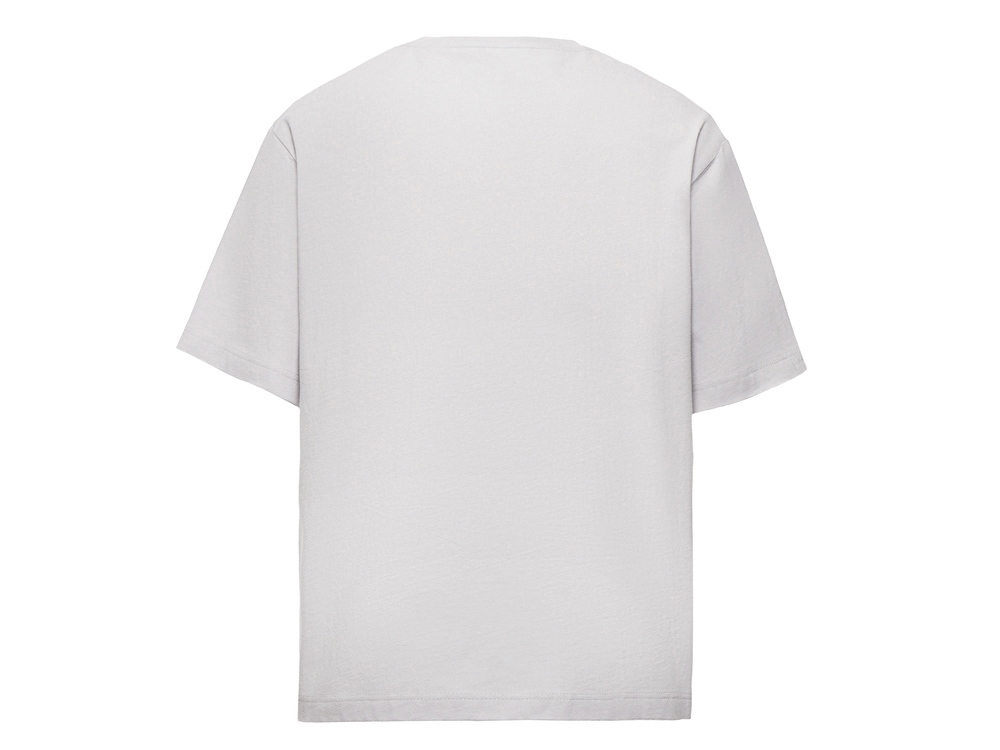 Футболка Kyoto из джерси 180 г/м2 с пич отделкой, унисекс, жемчужный-5