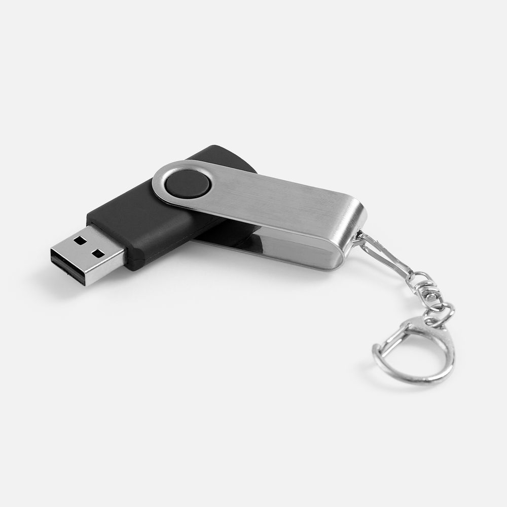 Флешка Twist, черная, 16 Гб-0