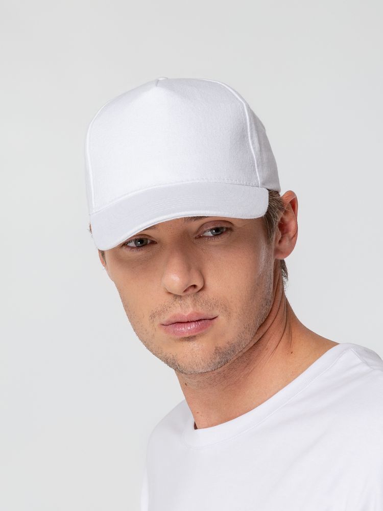 Бейсболка Standard, белая-2