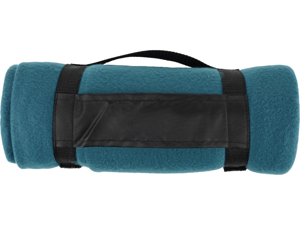 Плед Нежность, серо-синий-1