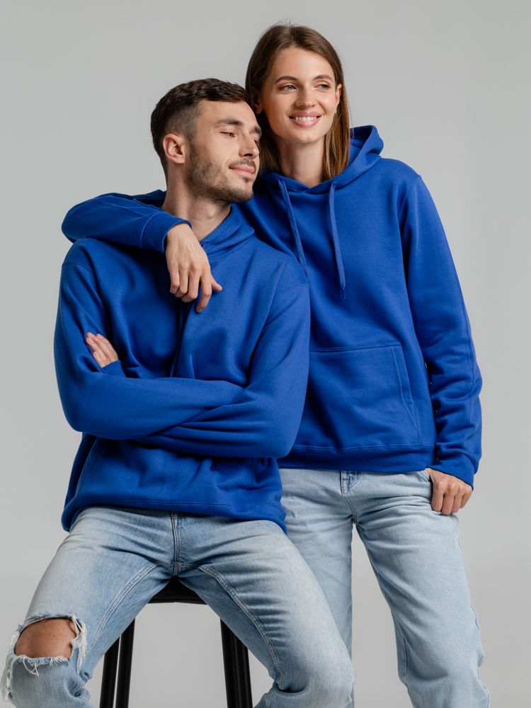 Толстовка с капюшоном Snake II ярко-синяя-5